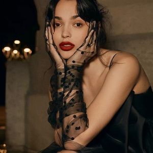 By Anthropologie Dotted Line Gloves